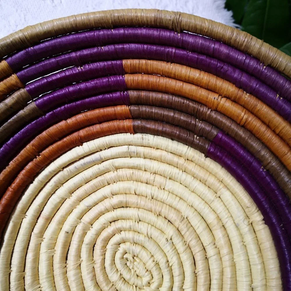 African Handwoven‎ Coiled Basket
